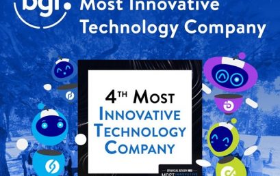 BGL ranked AFR’s 4th Most Innovative Technology Company