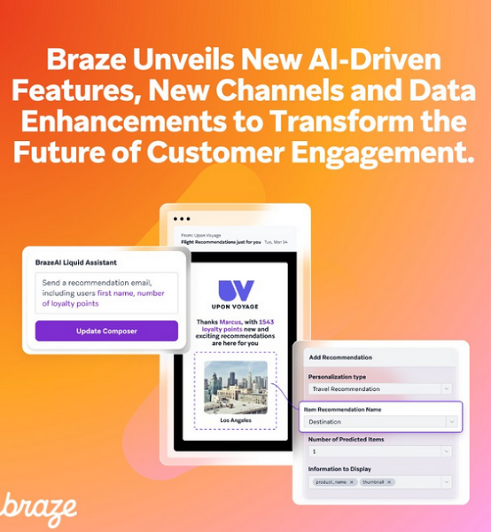 Braze unveils new AI, data and orchestration product innovations at Forge 2024