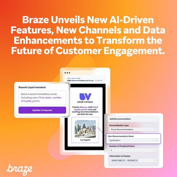 Braze unveils new AI, data and orchestration product innovations at Forge 2024