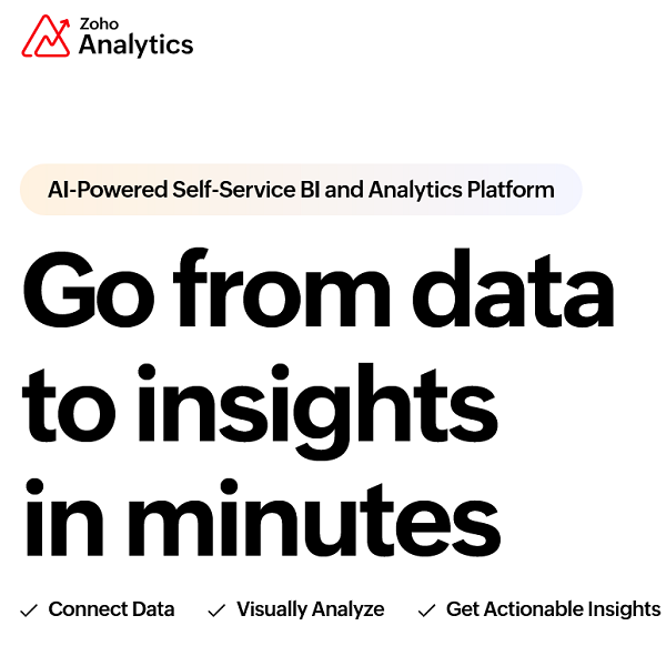 Zoho launches AI-rich, highly extensible version of Zoho Analytics