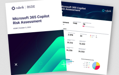 Rubrik unveils Data Security Posture Management for Microsoft 365 Copilot